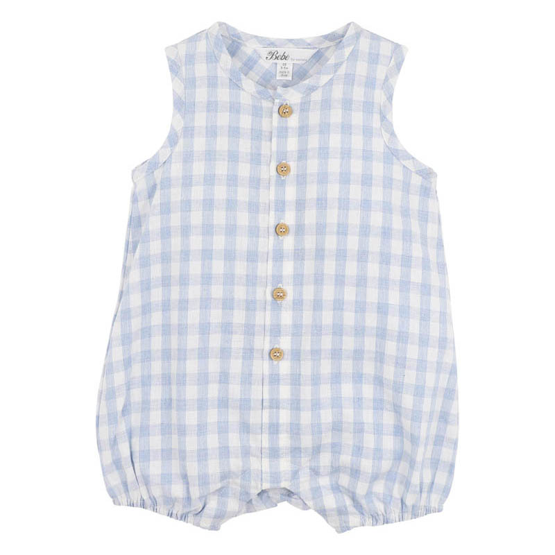Bébé Axel Check Romper